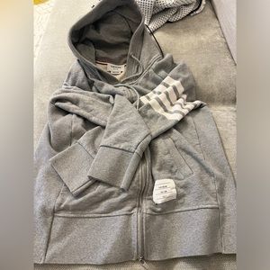 Thom Browne zip up hoodie
